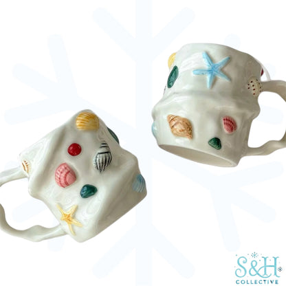 Beach Seashells Ceramic Mug