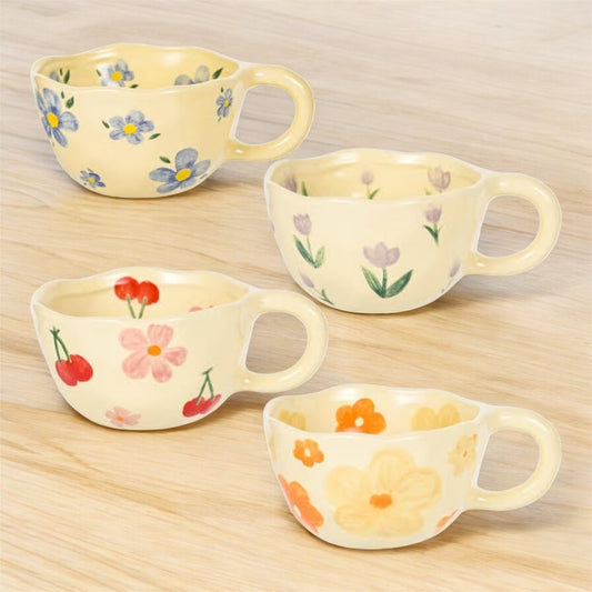 Floral Ceramic Mug