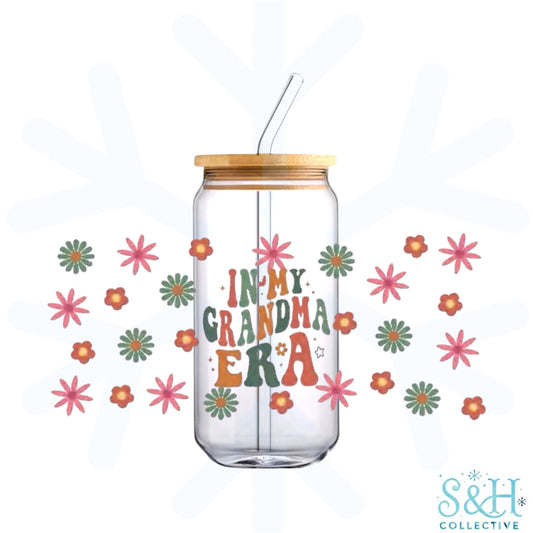 Grandma Era (Standard Finish) 16oz Can Cup Tumbler - CLEARANCE