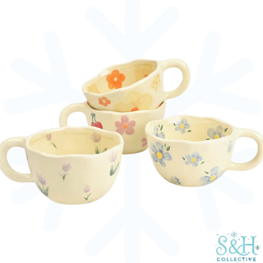 Floral Ceramic Mug