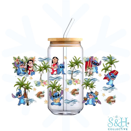 Stitch - Island (Standard Finish) 16oz Can Cup Tumbler