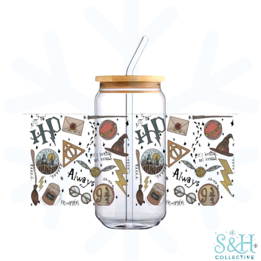 Wizard Icons (Standard Finish) 16oz Can Cup Tumbler