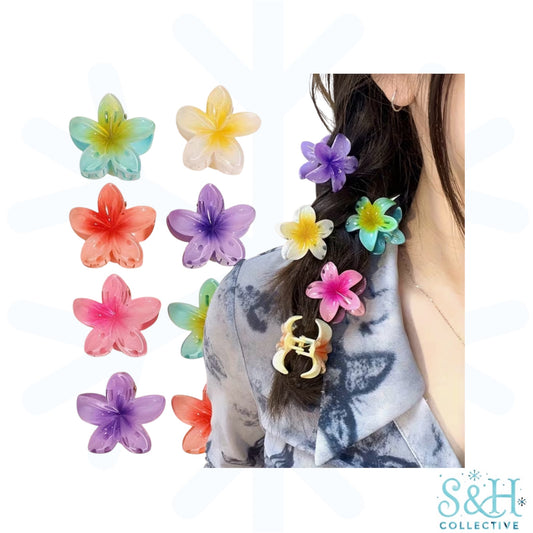 Flower Claw Clip