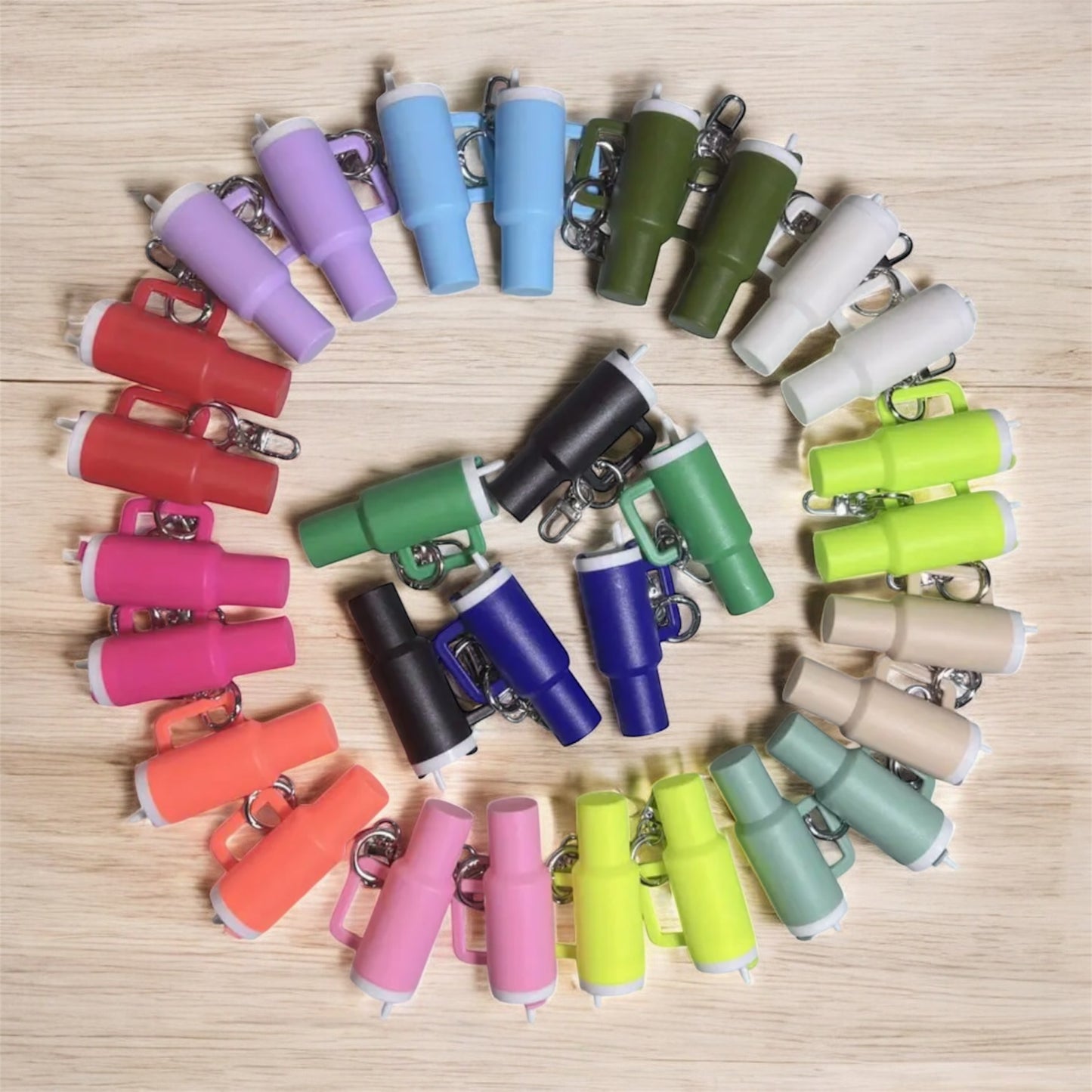 Tumbler Cup Storage Keyring