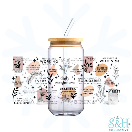 Daily Reminders - PG (Standard Finish) 16oz Can Cup Tumbler