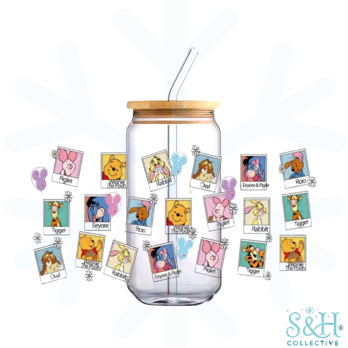 Winnie - Polaroids (Standard Finish) 16oz Can Cup Tumbler