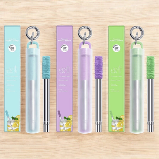 Stainless Steel Travel/Pocket Straw
